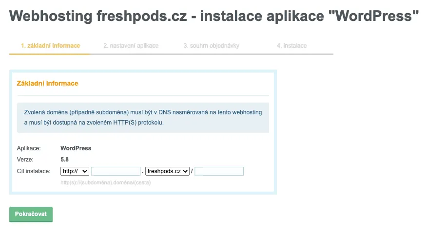 Jak nainstalovat WordPress na Wedos snadno a rychle