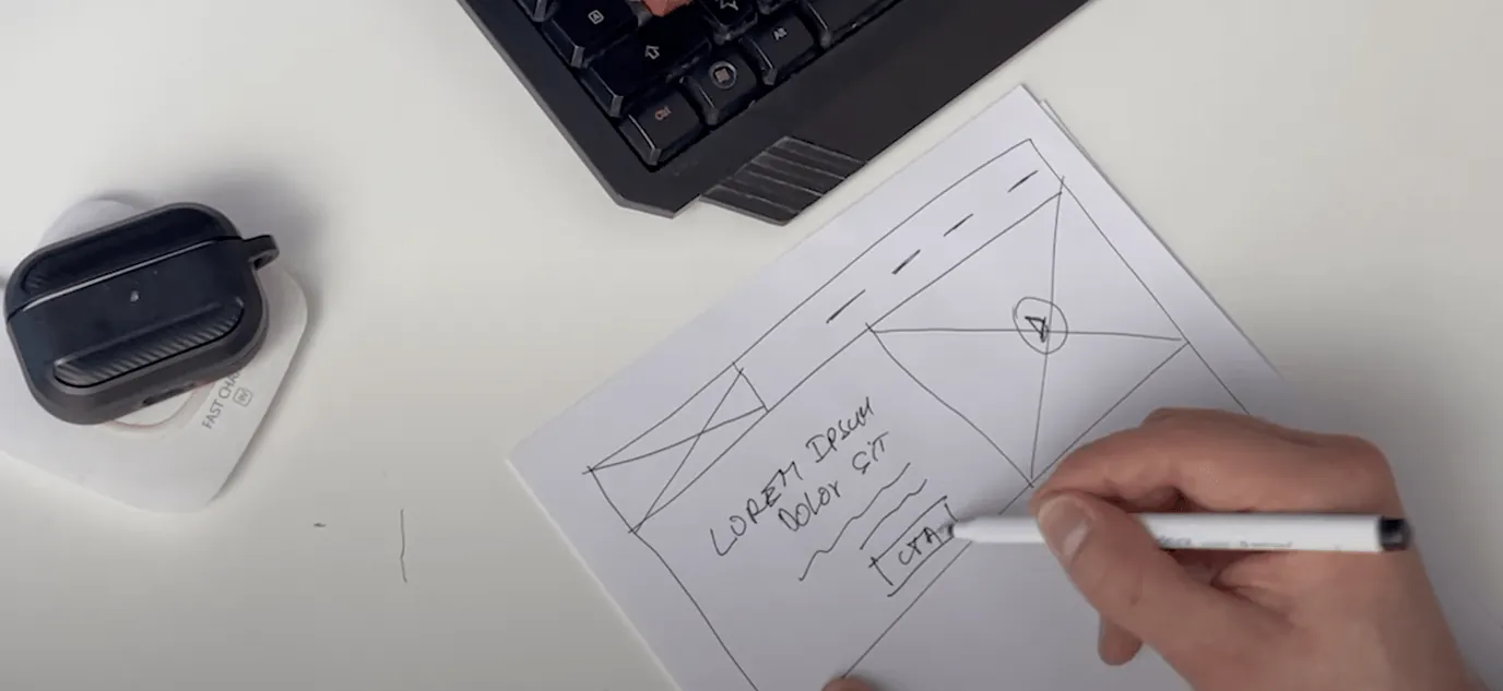 jak se tvoří wireframe