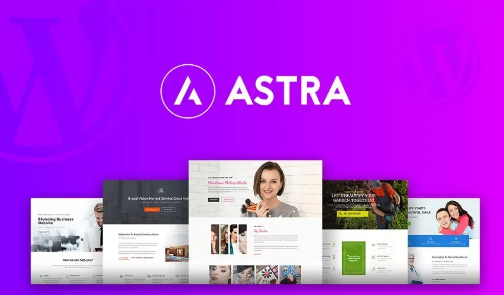 wordpress šablona astra