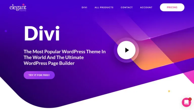 wordpress šablona zdarma divi