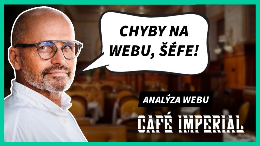 analýza webu cafe imperial